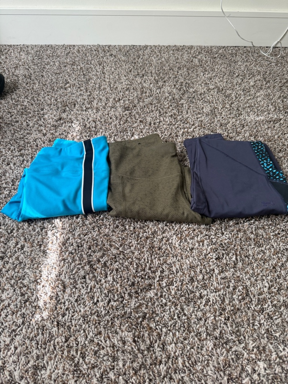 Women Active Bottoms - Blue, Olive, and Charcoal Trio